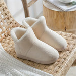 Women's Sherpa Lined Ankle Boot Slippers - Cozy Comfort