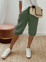 Linen Capris for Everyday Comfort - Breezy Warm-Weather Style