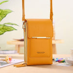 Women's Crossbody Phone Bag with Touchscreen Pocket - Smart Everyday Bag