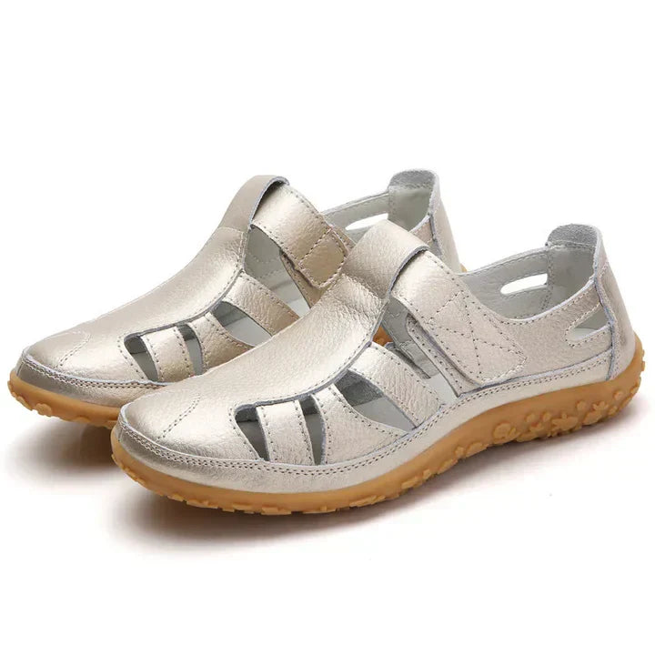 Comfort Orthopedic Cutout Sandals - Supportive Style for All-Day Wear