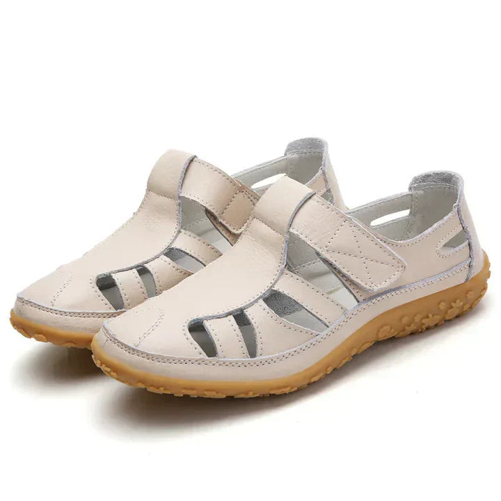 Comfort Orthopedic Cutout Sandals - Supportive Style for All-Day Wear
