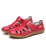 Supportive Cushioned Cut-Out Sandals - Orthopedic Comfort