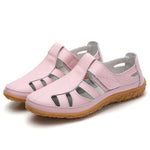 Supportive Cushioned Cut-Out Sandals - Orthopedic Comfort