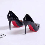 Women's Pointed-Toe Stiletto Pumps - Classic Platform Heels
