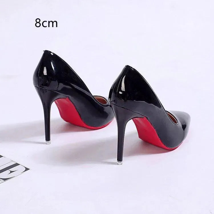 Women's Pointed-Toe Stiletto Pumps - Classic Platform Heels