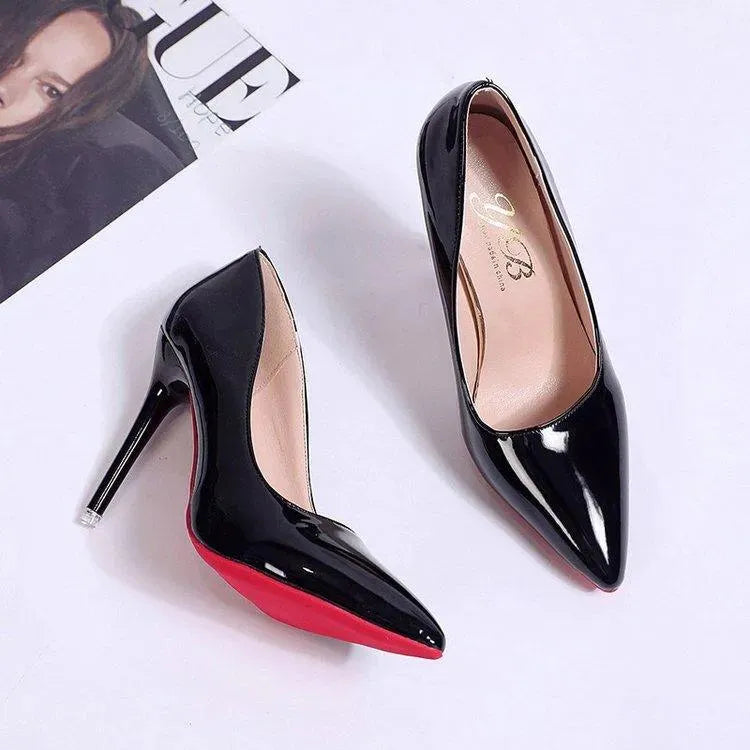 Women's Pointed-Toe Stiletto Pumps - Classic Platform Heels