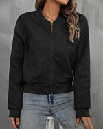 Women's Lightweight Bomber Jacket - Breathable Everyday Layer