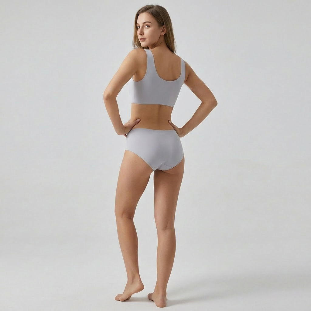 Women's Microfiber Briefs 5-Pack - Seamless Invisible-Line Underwear