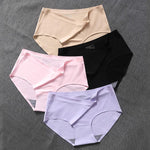 Women's Microfiber Briefs 5-Pack - Seamless Invisible-Line Underwear