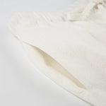Women's Linen Wide-Leg Pants - Breathable Drawstring Comfort