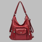 Women's Leather Tote Bag - Spacious Everyday Elegance