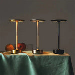 GlowBeam Wireless Table Lamp - USB Rechargeable Design
