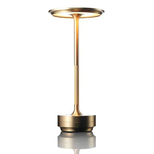 GlowBeam Wireless Table Lamp - USB Rechargeable Design