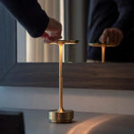 GlowBeam Wireless Table Lamp - USB Rechargeable Design