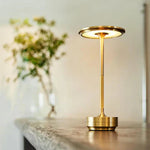 GlowBeam Wireless Table Lamp - USB Rechargeable Design