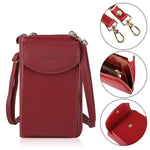 Women's Crossbody Clutch Phone Wallet - Compact Everyday Sling
