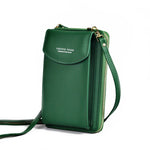 Women's Crossbody Clutch Phone Wallet - Compact Everyday Sling