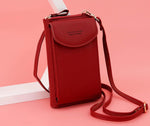 Women's Crossbody Clutch Phone Wallet - Compact Everyday Sling