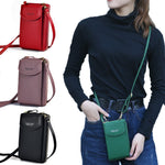 Women's Crossbody Clutch Phone Wallet - Compact Everyday Sling