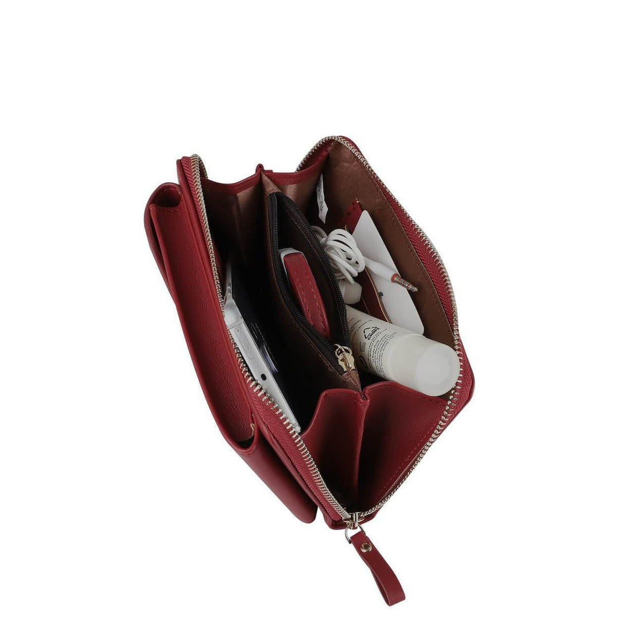 Women's Crossbody Clutch Phone Wallet - Compact Everyday Sling