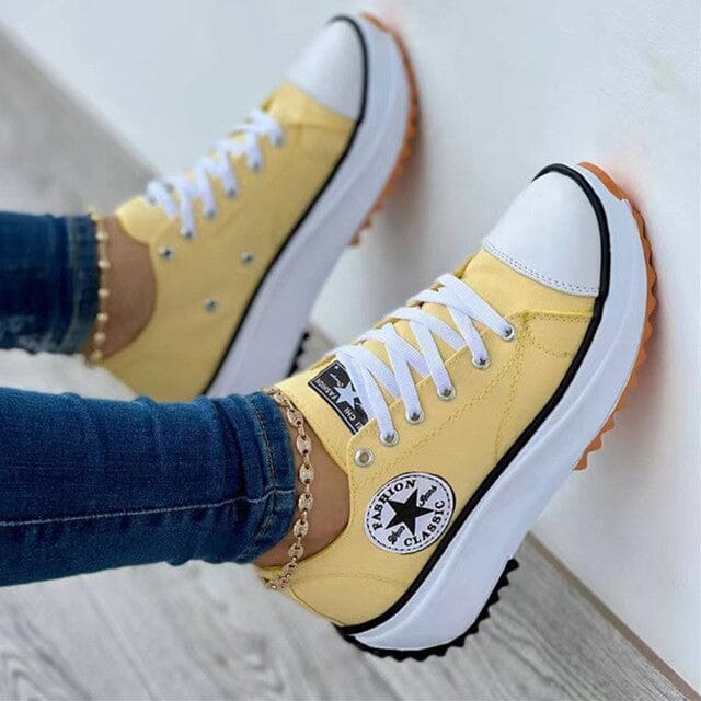 Fashionable Sneakers with Arch Support - Everyday Comfort Footwear