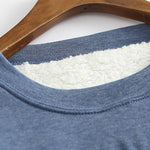Cozy Fleece-Lined Sweatshirts for Women - Warm Cotton-Blend Layer