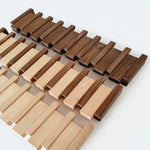 HarmonyCoat Wooden Piano Coat Rack - Stylish Entryway Hook Organizer