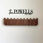 HarmonyCoat Wooden Piano Coat Rack - Stylish Entryway Hook Organizer