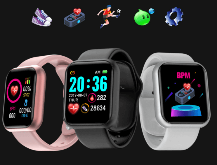 Pro Fitness Smartwatch - Health & Activity Tracking On Your Wrist