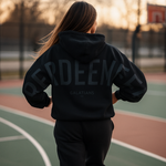 Yahweh Testimony Hoodie - Oversized Faith-Inspired Streetwear