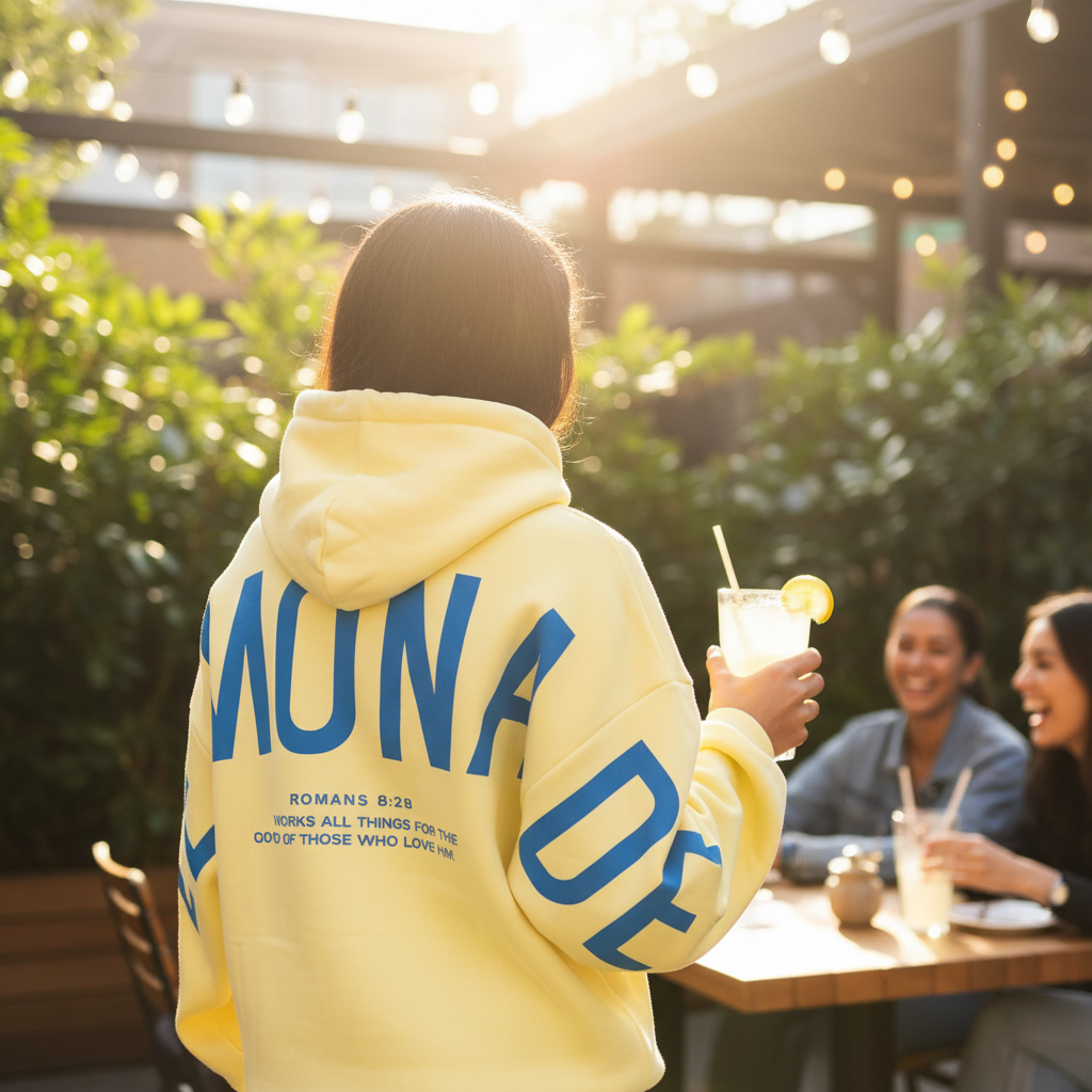 Yahweh Testimony Hoodie - Oversized Faith-Inspired Streetwear