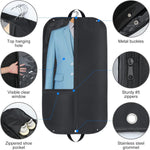 Waterproof Oxford Garment Bag - Suit Cover 2-Pack