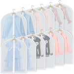 PEVA Garment Cover Set - Breathable Hanging Closet Bags