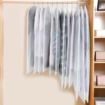 PEVA Garment Cover Set - Breathable Hanging Closet Bags
