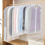 PEVA Garment Cover Set - Breathable Hanging Closet Bags