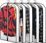 PEVA Garment Cover Set - Breathable Hanging Closet Bags