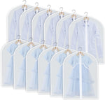 PEVA Garment Cover Set - Breathable Hanging Closet Bags