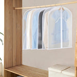 PEVA Garment Cover Set - Breathable Hanging Closet Bags