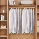 PEVA Garment Cover Set - Breathable Hanging Closet Bags