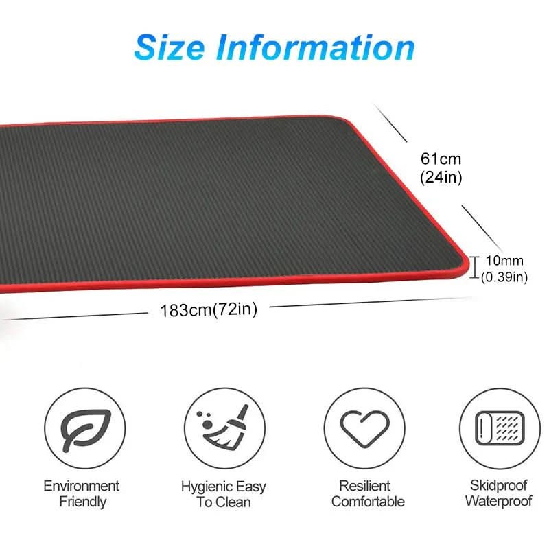 ZENFLEX Yoga Mat - Extra Thick with Anti-Slip Technology